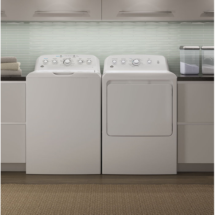 GE Appliances 4.5 Cu. Ft. Top Load Agitator Washer and 7.2 Cu. Ft. Gas Dryer & Reviews Wayfair